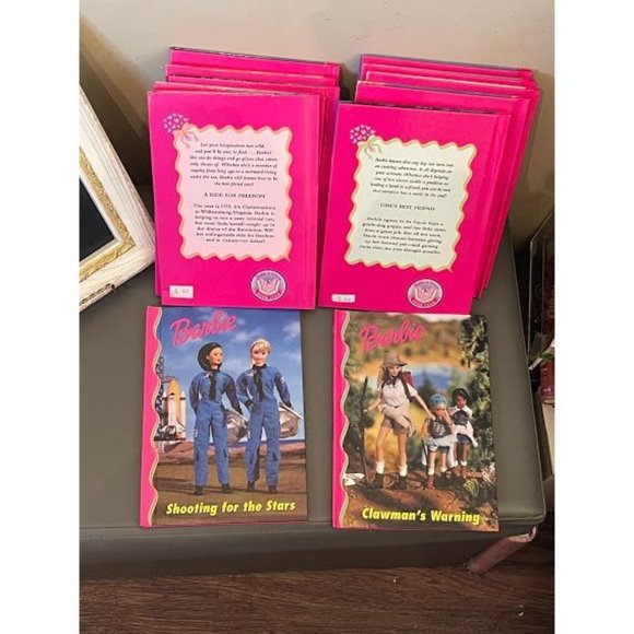 12 BARBIE Hardcover Books Bundle-Groiler 1998 - Picture 6 of 7
